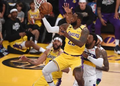 Lakers 118-109 Pelicans - Camisetas nba baratas 2020