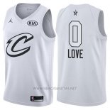 Camiseta All Star 2018 Cleveland Cavaliers Kevin Love NO 0 Blanco