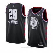 Camiseta All Star 2019 Boston Celtics Gordon Hayward NO 20 Negro