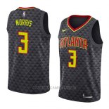 Camiseta Atlanta Hawks Jaylen Morris NO 3 Icon 2018 Negro