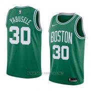 Camiseta Boston Celtics Guerschon Yabusele NO 30 Icon 2018 Verde