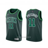 Camiseta Boston Celtics Payton Pritchard NO 11 Earned 2020-21 Verde