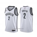 Camiseta Brooklyn Nets Blake Griffin NO 2 Association 2020 Blanco