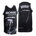 Camiseta Brooklyn Nets Kevin Durant NO 7 Negro