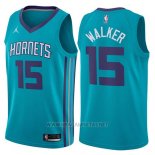 Camiseta Charlotte Hornets Kemba Walker NO 15 Icon 2017-18 Verde