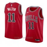Camiseta Chicago Bulls Derrick Walton NO 11 Icon 2018 Rojo