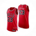 Camiseta Chicago Bulls Michael Jordan NO 23 Icon Autentico Rojo