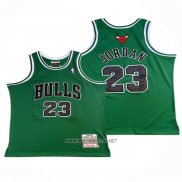 Camiseta Chicago Bulls Michael Jordan NO 23 Retro Verde