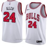 Camiseta Chicago Bulls Tony Allen NO 24 Association 2018 Blanco