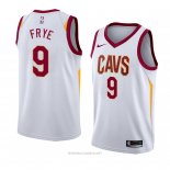 Camiseta Cleveland Cavaliers Channing Frye NO 9 Association 2018 Blanco