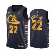 Camiseta Cleveland Cavaliers Larry Nance Jr. NO 22 Ciudad Azul