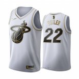 Camiseta Golden Edition Miami Heat Jimmy Butler NO 22 Blanco