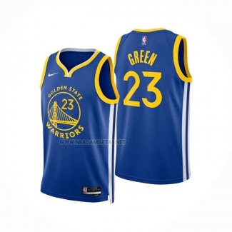 Camiseta Golden State Warriors Draymond Green NO 23 Icon 2025-26 Azul