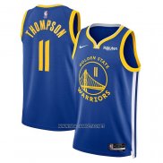 Camiseta Golden State Warriors Klay Thompson NO 11 Icon 2022-23 Azul