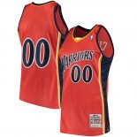 Camiseta Golden State Warriors Personalizada Hardwood Classics 2009-10 Naranja