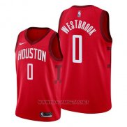 Camiseta Houston Rockets Russell Westbrook NO 13 Earned 2019 Rojo