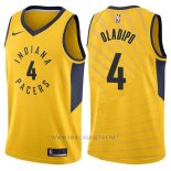 Camiseta Indiana Pacers Victor Oladipo NO 4 Statement 2017-18 Amarillo