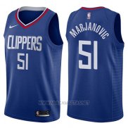 Camiseta Los Angeles Clippers Boban Marjanovic NO 51 Icon 2017-18 Azul