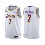 Camiseta Los Angeles Lakers Carmelo Anthony NO 7 Association 2021 Blanco