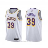 Camiseta Los Angeles Lakers Dwight Howard NO 39 Association 2019-20 Blanco