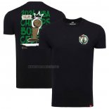 Camiseta Manga Corta Boston Celtics 2024 NBA Finals Champions Negro