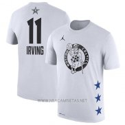 Camiseta Manga Corta Kyrie Irving All Star 2019 Boston Celtics Blanco