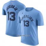 Camiseta Manga Corta Memphis Grizzlies Jaren Jackson Jr. Statement Azul