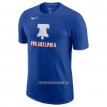 Camiseta Manga Corta Philadelphia 76ers Ciudad 2020-21 Azul