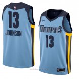 Camiseta Memphis Grizzlies Brice Johnson NO 13 Statement 2018 Azul