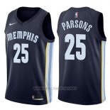 Camiseta Memphis Grizzlies Chandler Parsons NO 25 Icon 2017-18 Azul