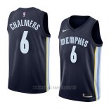 Camiseta Memphis Grizzlies Mario Chalmers NO 6 Icon 2018 Azul