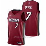 Camiseta Miami Heat Goran Dragic NO 7 2017-18 Rojo