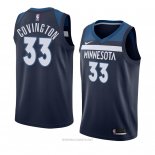 Camiseta Minnesota Timberwolves Robert Covington NO 33 Icon 2018 Azul