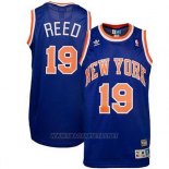 Camiseta New York Knicks Willis Reed NO 19 Retro Azul
