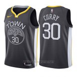 Camiseta Nino Golden State Warriors Stephen Curry NO 30 Statement 2017-18 Gris