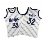 Camiseta Nino Orlando Magic Shaquille O'Neal NO 32 Mitchell & Ness 1993-94 Blanco