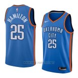 Camiseta Oklahoma City Thunder Daniel Hamilton NO 25 Icon 2017-18 Azul