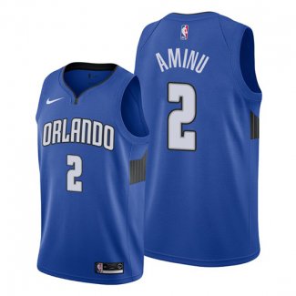 Camiseta Orlando Magic Al Farouq Aminu NO 2 Statement Edition Azul