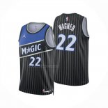 Camiseta Orlando Magic Franz Wagner NO 22 Statement 2025-26 Negro