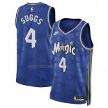 Camiseta Orlando Magic Jalen Suggs NO 4 Classic 2023-24 Azul