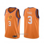 Camiseta Phoenix Suns Chris Paul NO 3 Statement 2020-21 Naranja