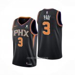 Camiseta Phoenix Suns Chris Paul NO 3 Statement 2021 Negro