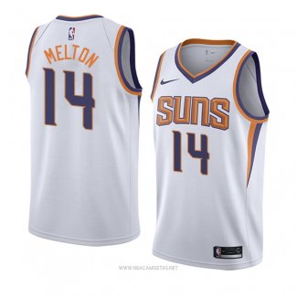 Camiseta Phoenix Suns De'anthony Melton NO 14 Association 2018 Blanco