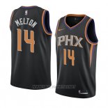 Camiseta Phoenix Suns De'anthony Melton NO 14 Statement 2018 Negro