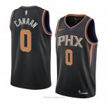 Camiseta Phoenix Suns Isaiah Canaan NO 0 Statement 2018 Negro