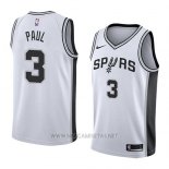 Camiseta San Antonio Spurs Brandon Paul NO 3 Association 2018 Blanco