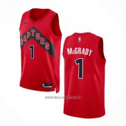 Camiseta Toronto Raptors Tracy Mcgrady NO 1 Icon 2022-23 Rojo