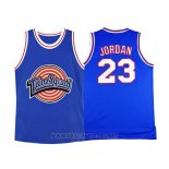 Camiseta Tune Squad Michael Jordan NO 23 Azul
