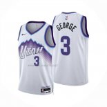 Camiseta Utah Jazz Keyonte George NO 3 Association 2025-26 Blanco