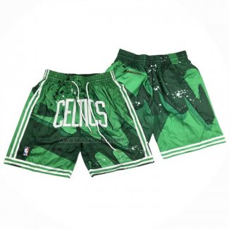 Pantalone Boston Celtics Just Don Verde2